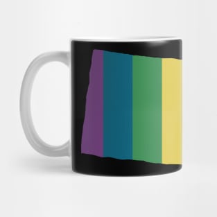 North Dakota State Rainbow Mug